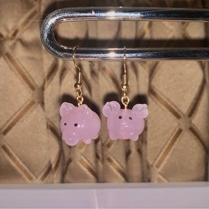 Oink: Pig Earrings
